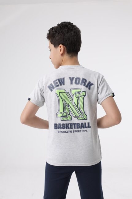 تيشيرت رياضي "New York Basketball"