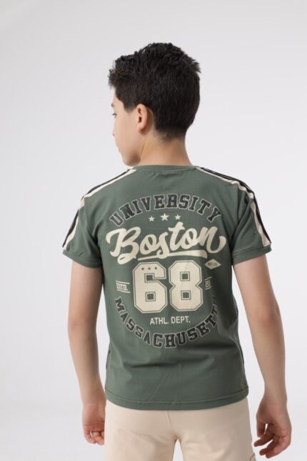 تيشيرت كاجوال "Boston University 68"