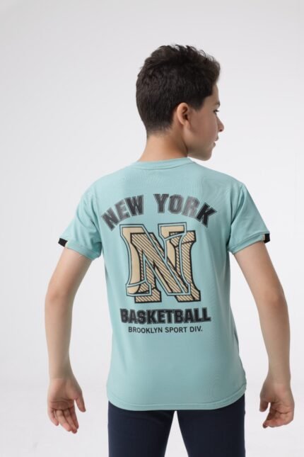 تيشرت أولادي "New York Basketball"